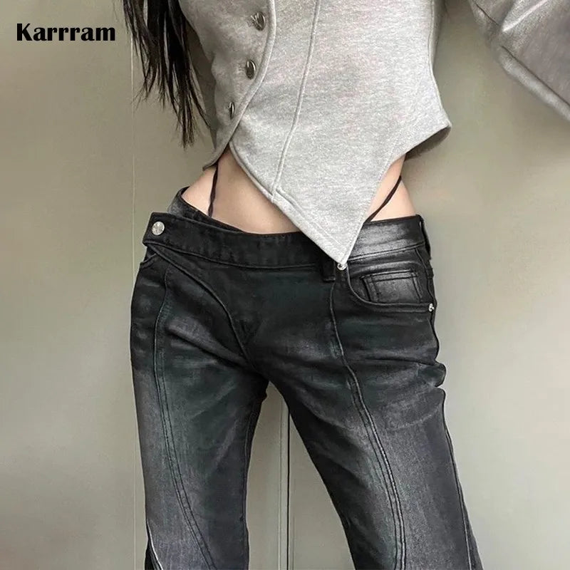 Jeans Vintage Cintura Baixa