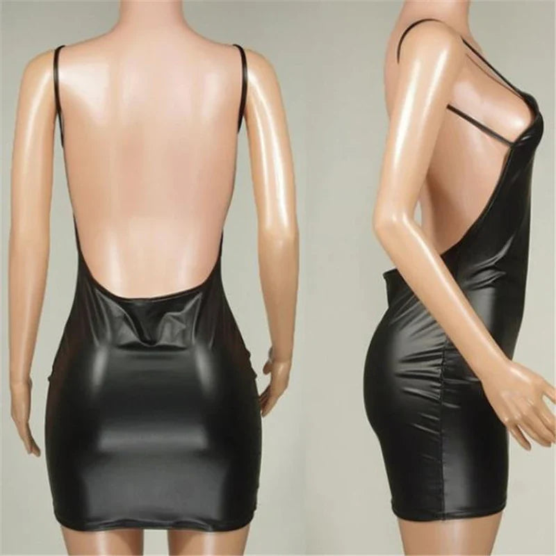 Vestido Preto de Festa Deslumbrante