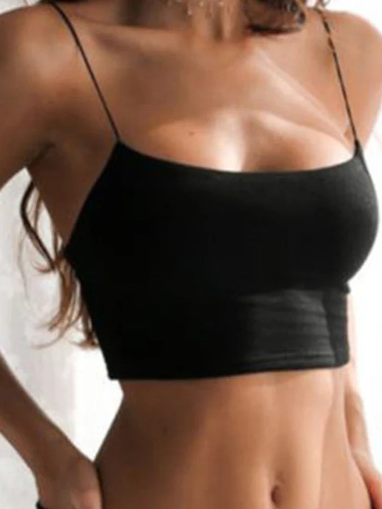 Top Halter Preto Elegante