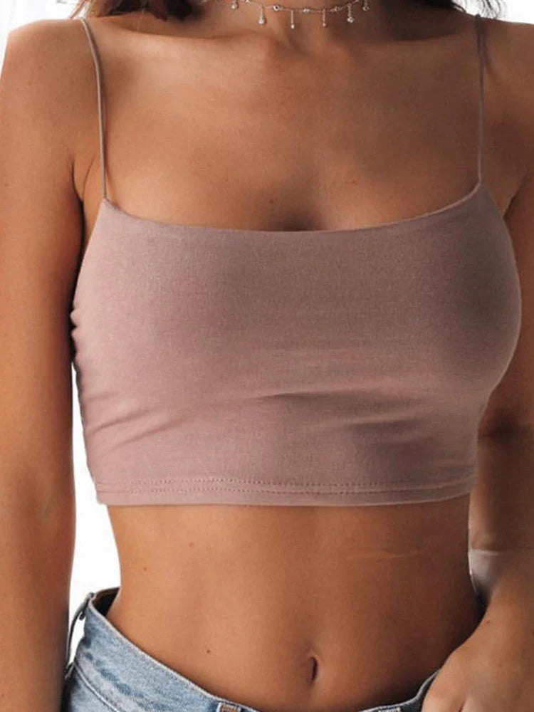 Top Halter Preto Elegante