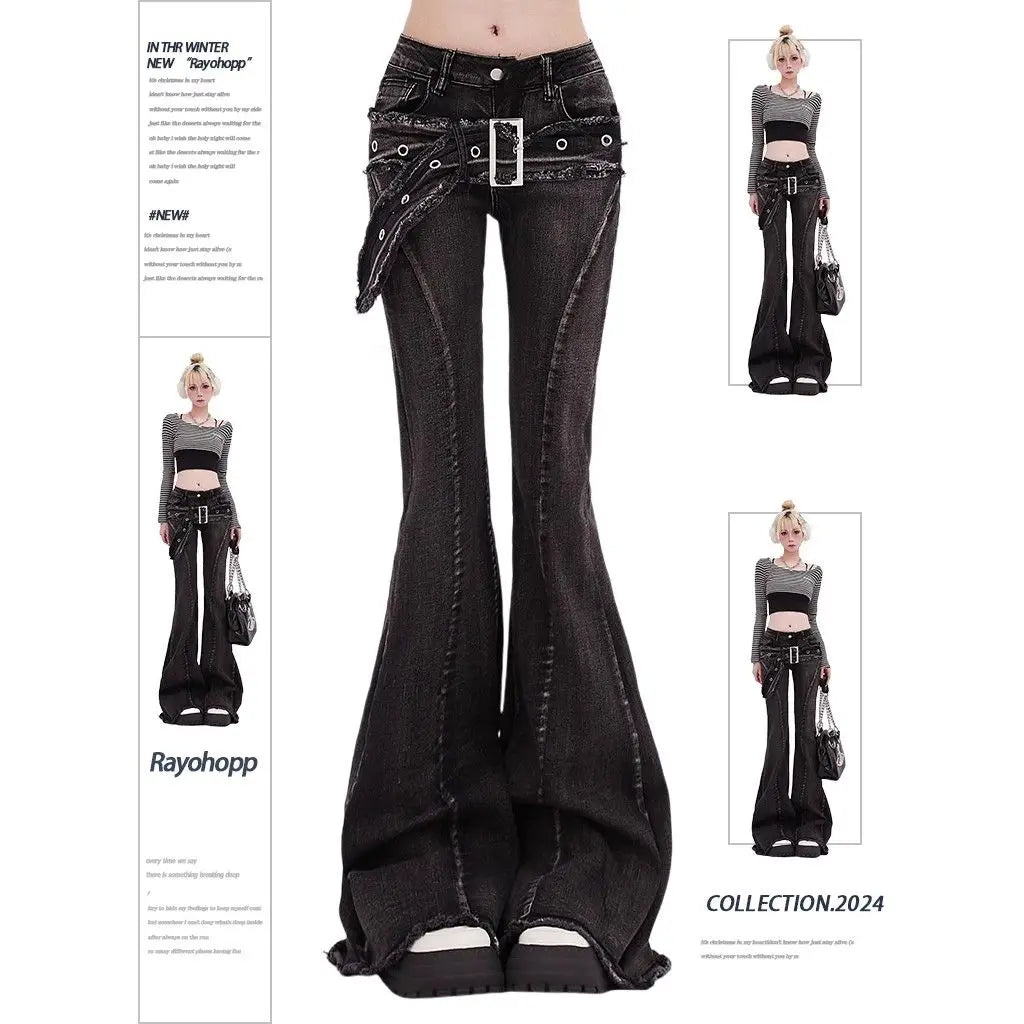 Jeans Estilo Y2K Elegantes